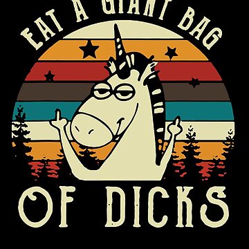 Eat A Giant Bag of Dicks Tee Funny Unicorn' Computer Backpack