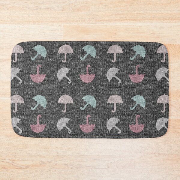 Item preview, Patrón de sombrillas divertidas de aspecto rústico designed and sold by technotext.