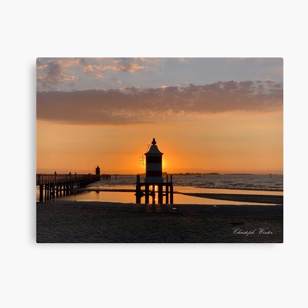 Christoph Winter - Faro Sonnenaufgang - Lignano Sabbiadoro Leinwanddruck
