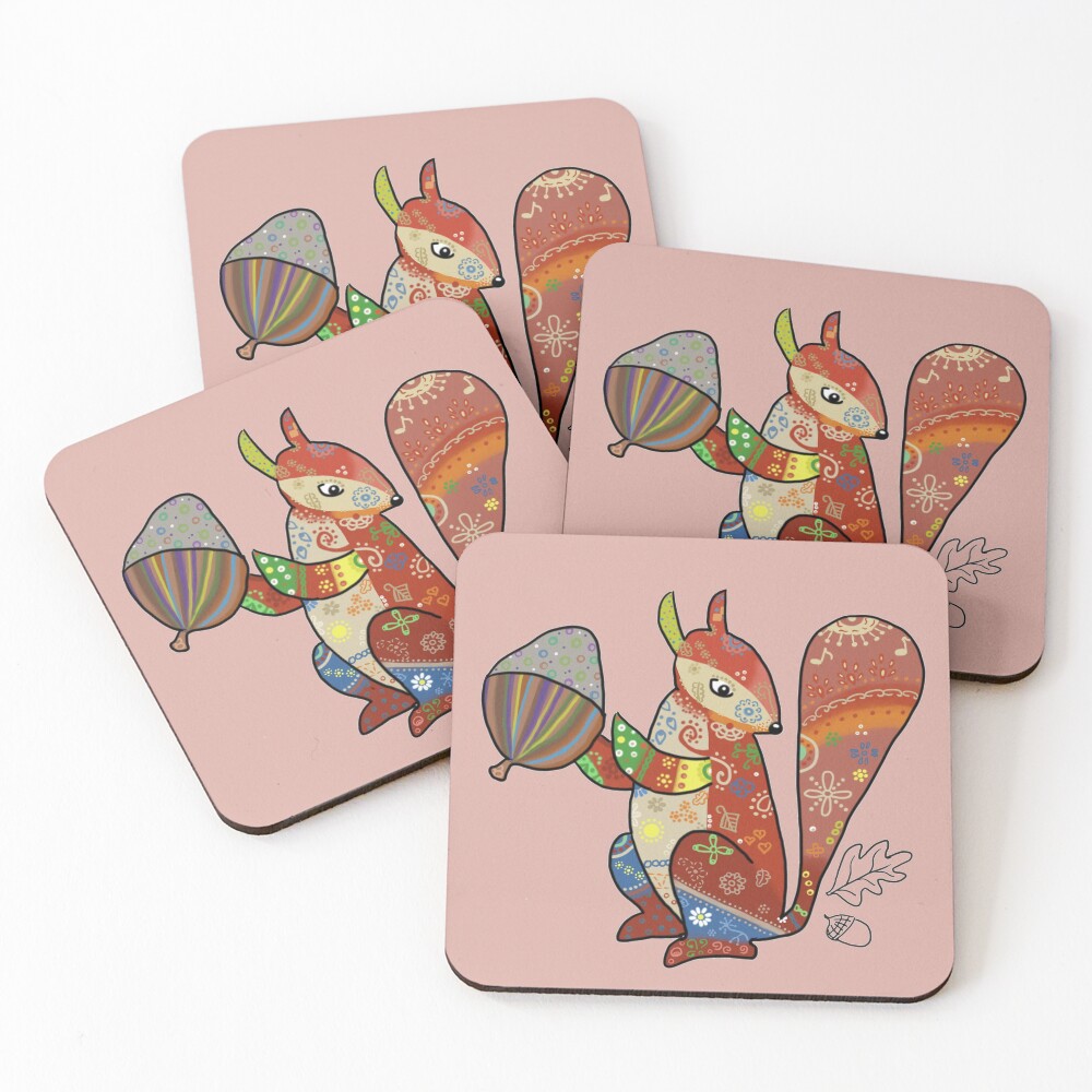 Item preview, Coasters (Set of 4) designed and sold by Blumchen.