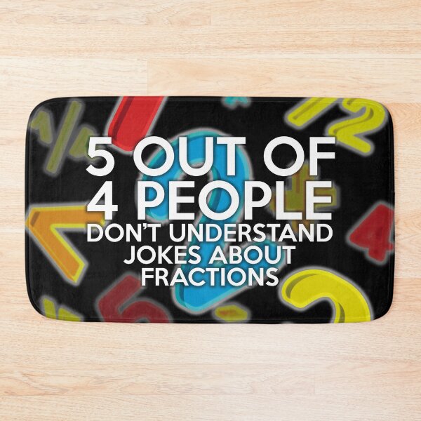 Item preview, 5 Out Of 4 People Fun Cool Math Quote Pun designed and sold by theimagezone.