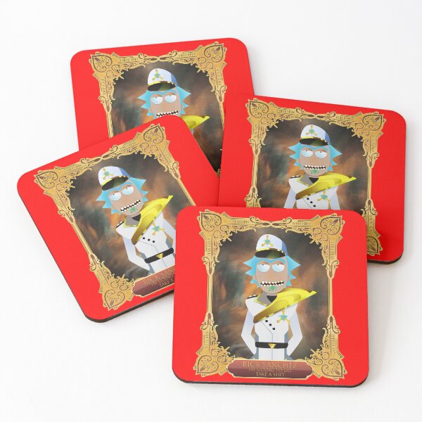 Rick and Morty Coasters (Set of 4)