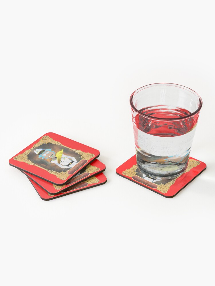 Alternate view of Rick and Morty Coasters (Set of 4)