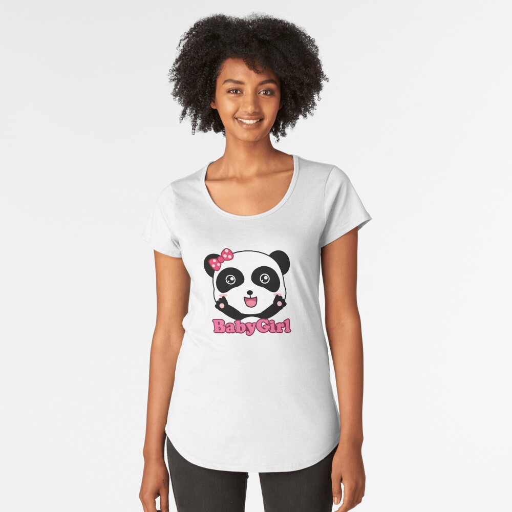 Women's Slim Fit T-shirt - Baby Panda at Rs 549.00, Mumbai