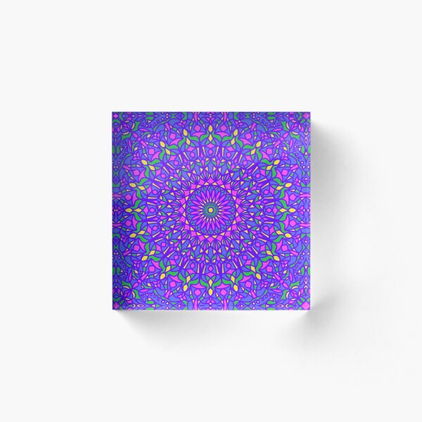Pastel Party Acrylic Block