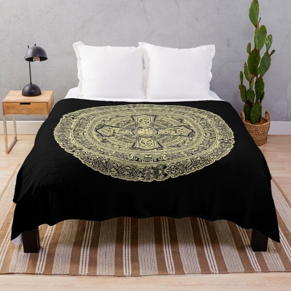 Item preview, Celtic Pattern Cross with Viking Compass designed and sold by javaneka.