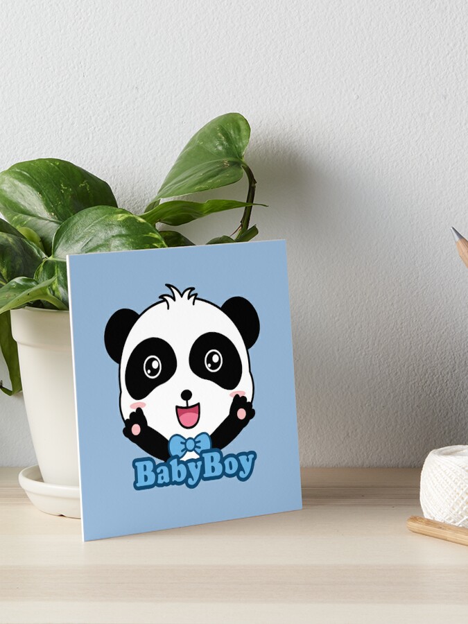 baby boy cute aesthetic | Art Board Print