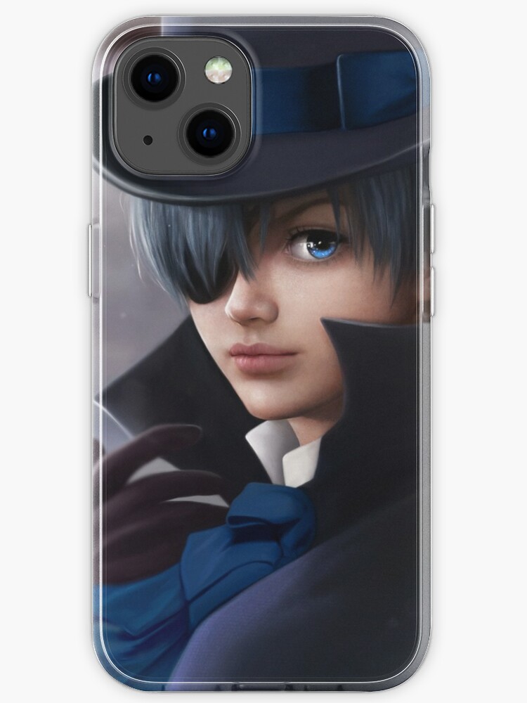 Ciel Phantomhive art from Black Butler anime. Anime fanart iPhone Case