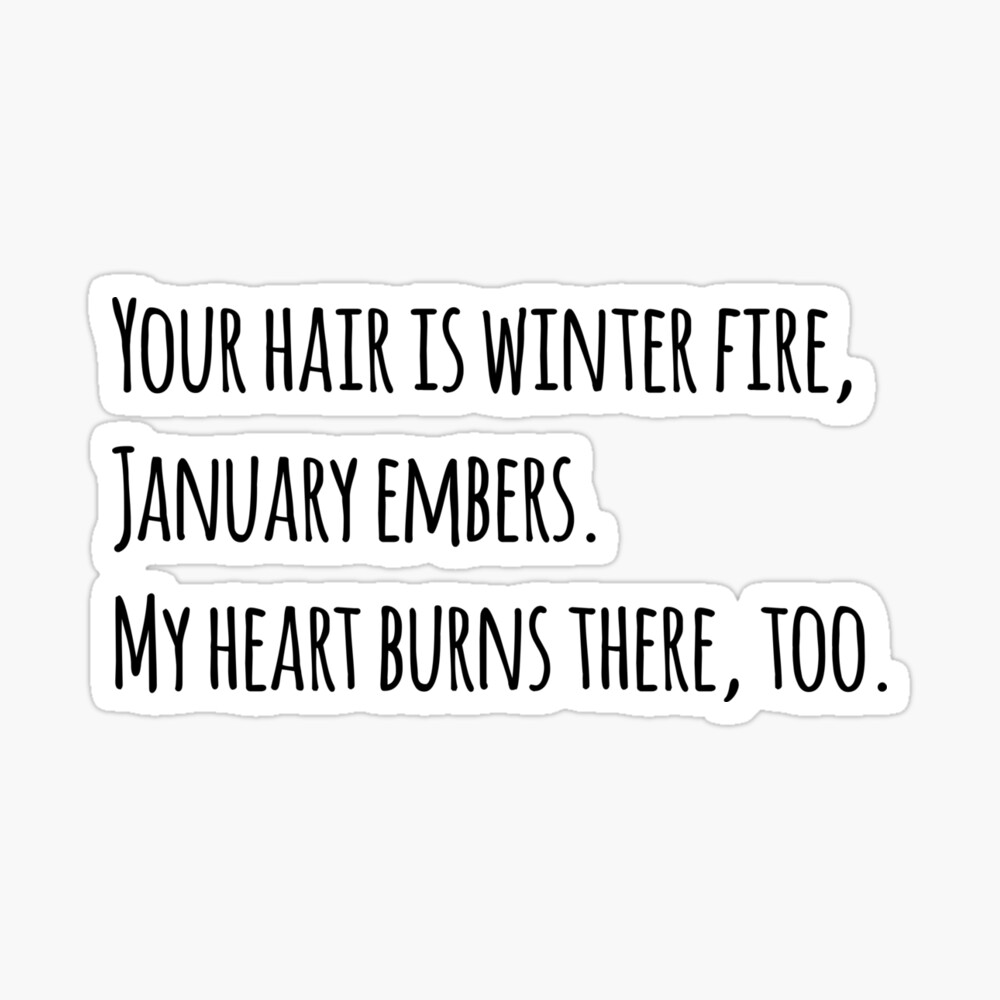 it - your hair is winter fire it - your hair is winter fire