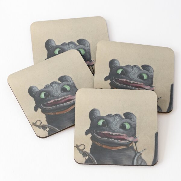 Item preview, Toothless prismacolor pencil drawing designed and sold by Kaylahardyart.