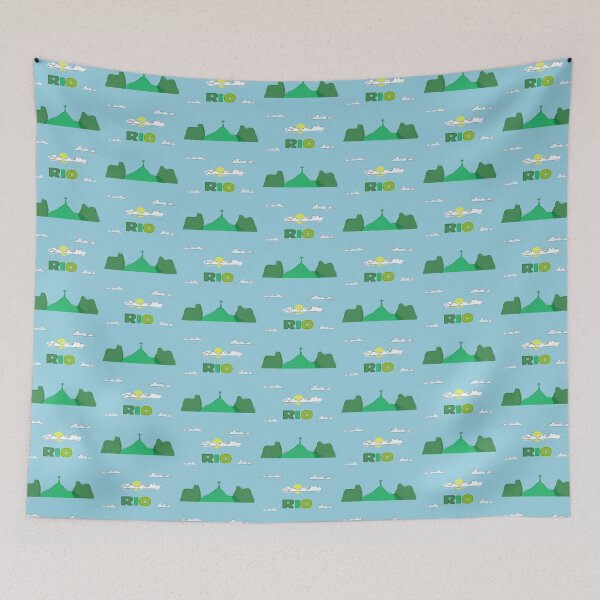 Item preview, Rio de Janeiro Brazil coloured design  designed and sold by JPColemonts.