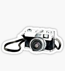 Vintage camera Sticker
