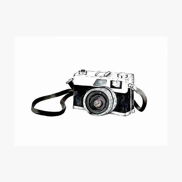 Vintage camera Photographic Print