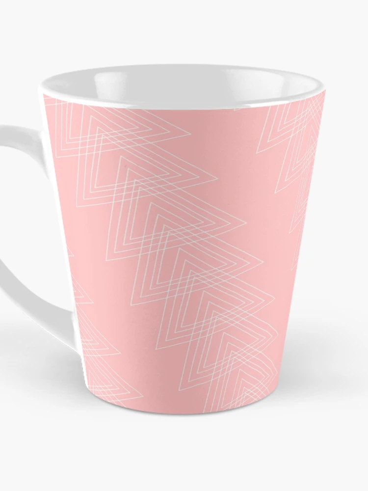 Thumbnail 3 of 4, Coffee Mug, Entangled triangles designed and sold by FunkyPattern.