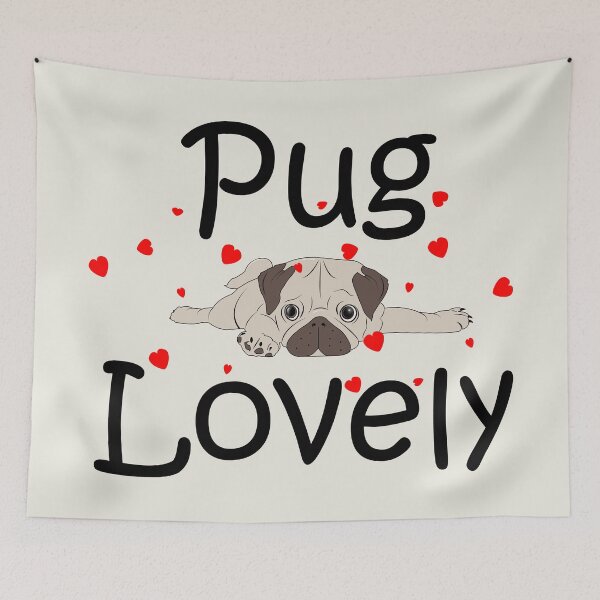 Item preview, Pug lovely designed and sold by bluehair.