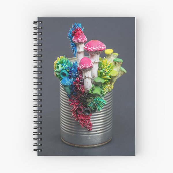 Item preview, Taking Sides, Mushrooms and Natures Sculptures on a Tin Can designed and sold by Stephanie KILGAST.