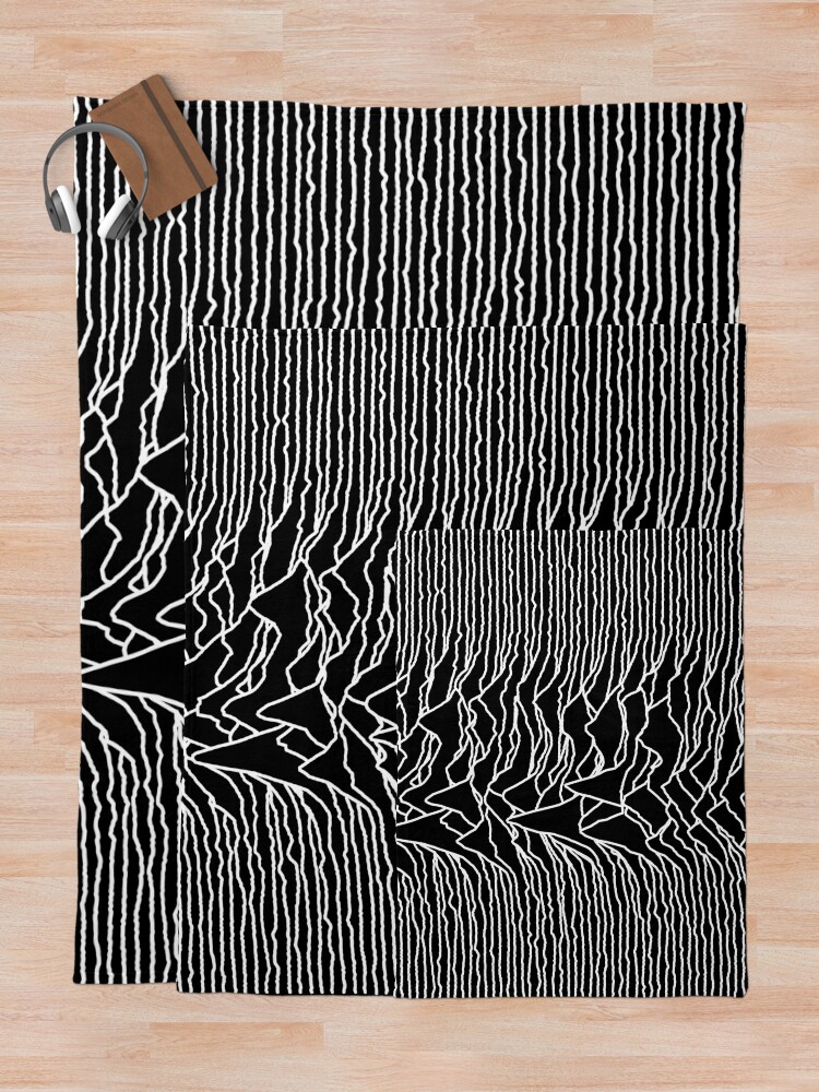 Thumbnail 5 of 6, Throw Blanket, Unknown Pleasures [J01]   designed and sold by hein77.