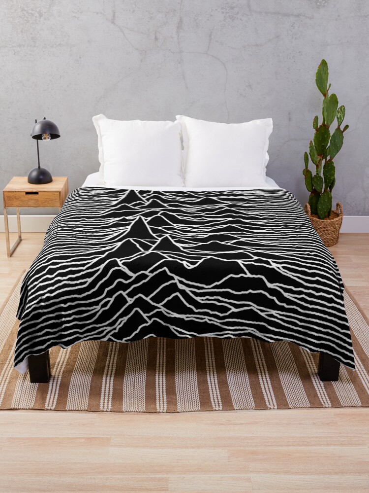 Thumbnail 1 of 6, Throw Blanket, Unknown Pleasures [J01]   designed and sold by hein77.