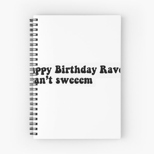 Item preview, Happy Birthday Raven! I can’t see sweem designed and sold by courtneylouix.