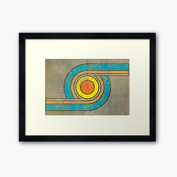 Turn Framed Art Print