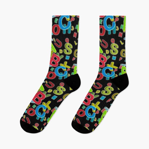 Item preview, ABC Colorful Cool Modern Typographic Illustration designed and sold by theimagezone.
