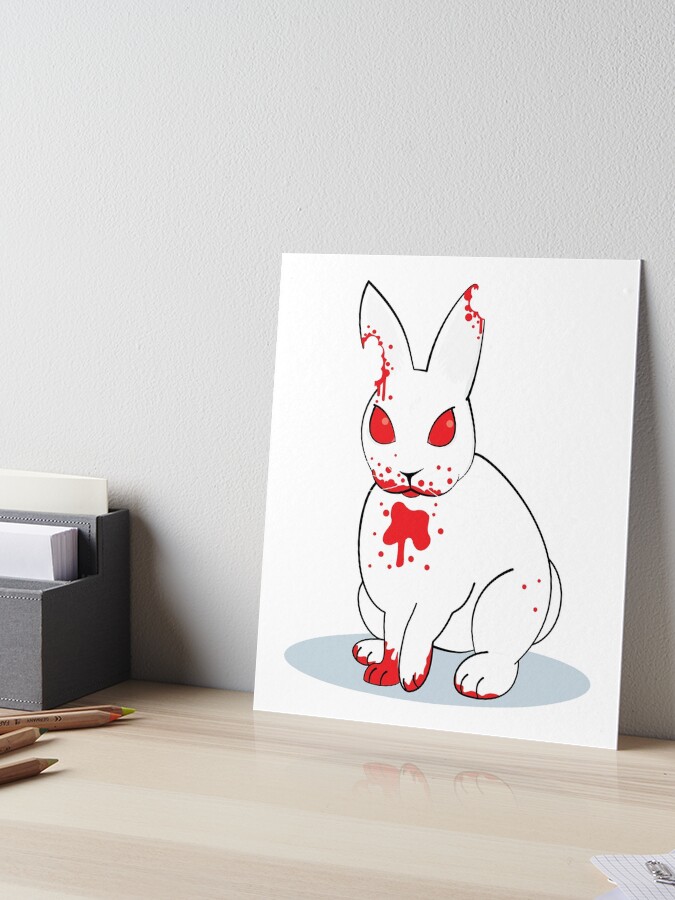 【一点物イラストアート】Killer Bunny【F0号】現代アート Killer Bunny #1 Art Print by Putra Domba - Fine Art America