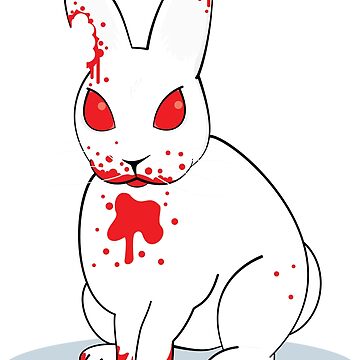【一点物イラストアート】Killer Bunny【F0号】現代アート 一点物イラストアート】Killer Bunny【F0号】現代アート 新版