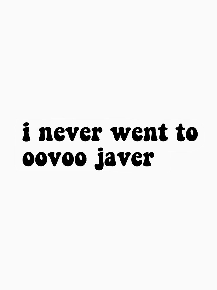 has never went to oovoo javer costume