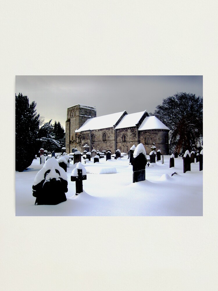 Alternate view of St Cuthbert's Dalmeny Photographic Print