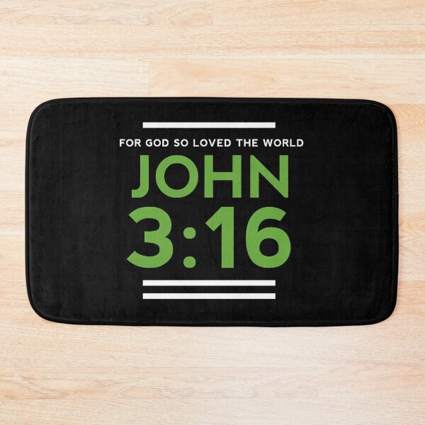 Item preview, John 3:16 designed and sold by GoodNewsDesign.
