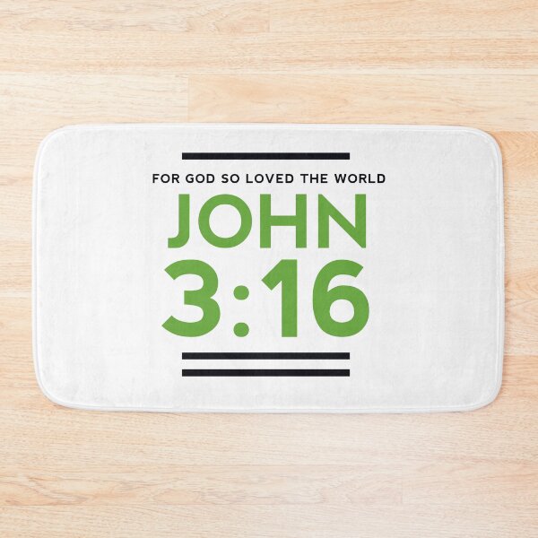 Item preview, John 3:16 designed and sold by GoodNewsDesign.