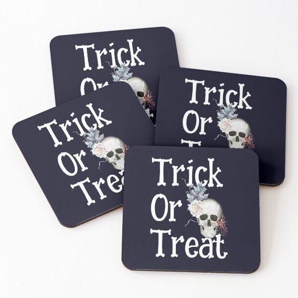 Item preview, Halloween Trick or Treat Skull designed and sold by madtoyman.