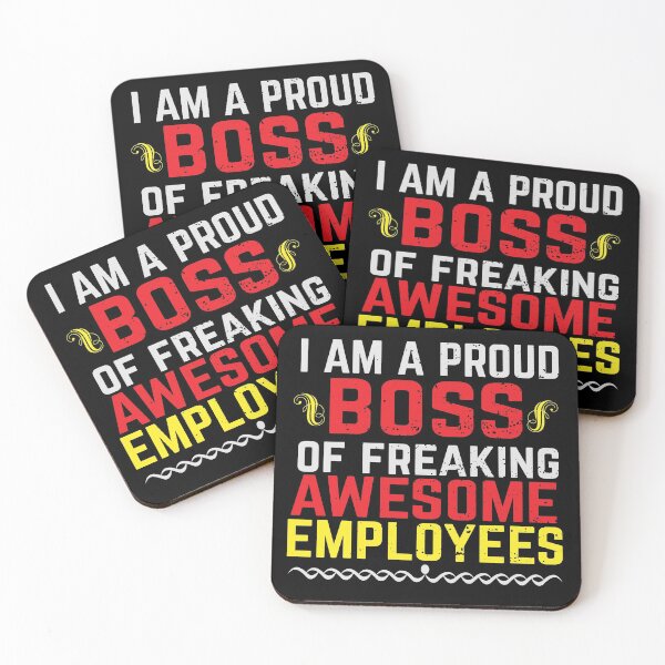 Item preview, I Am A Proud Boss Of Freaking Awesome Employees  designed and sold by eulonix.