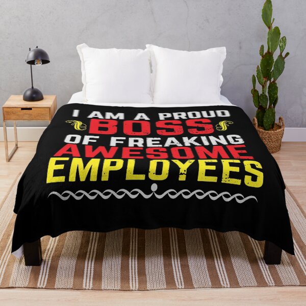 Item preview, I Am A Proud Boss Of Freaking Awesome Employees  designed and sold by eulonix.