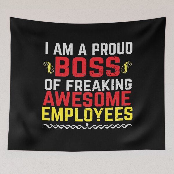 Item preview, I Am A Proud Boss Of Freaking Awesome Employees  designed and sold by eulonix.
