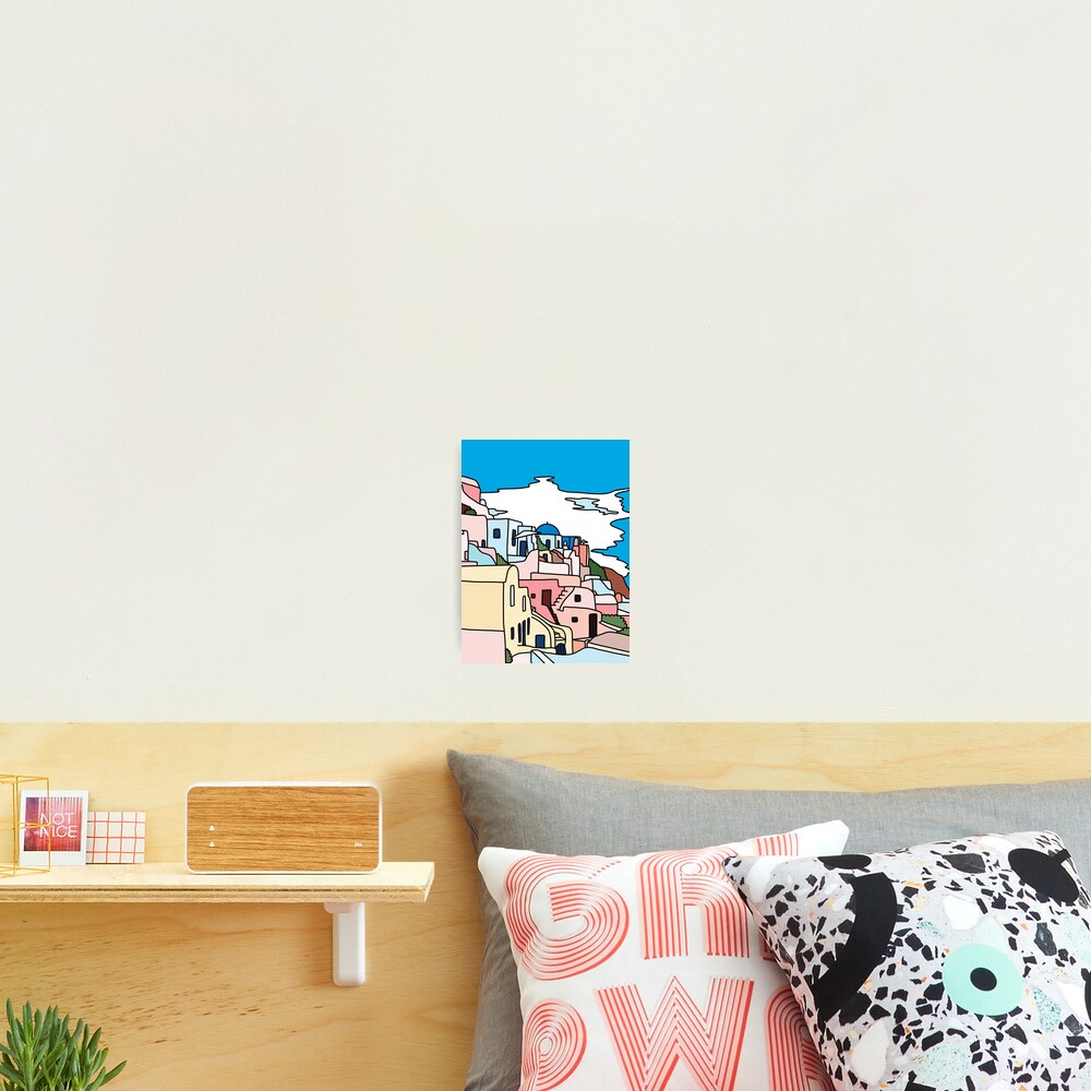 Santorini by Sasa Elebea Photographic Print