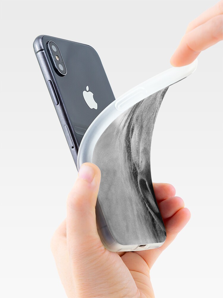 Alternative Ansicht von Pferd iPhone-Hülle & Cover