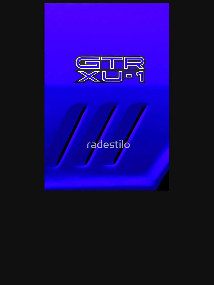 Thumbnail 7 of 7, Classic T-Shirt, Holden Torana GTR-XU1 Guard - Blue designed and sold by radestilo.