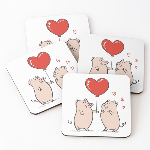 Item preview, Pigs in Love designed and sold by Ian Pointer.
