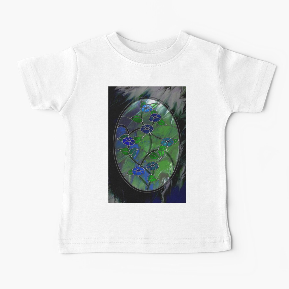 Glass Flowers Baby T-Shirt