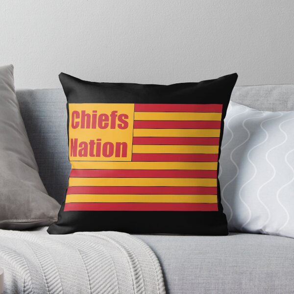 Chiefs Nation Throw Pillow