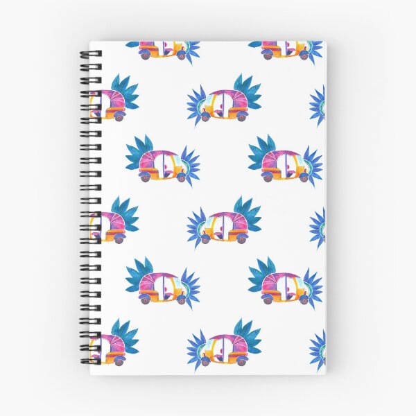 Item preview, Groovy auto-rickshaw pattern designed and sold by Home Cyn Home.