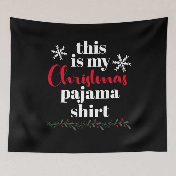 Item preview, This Is My Christmas Pajama Shirt designed and sold by eulonix.