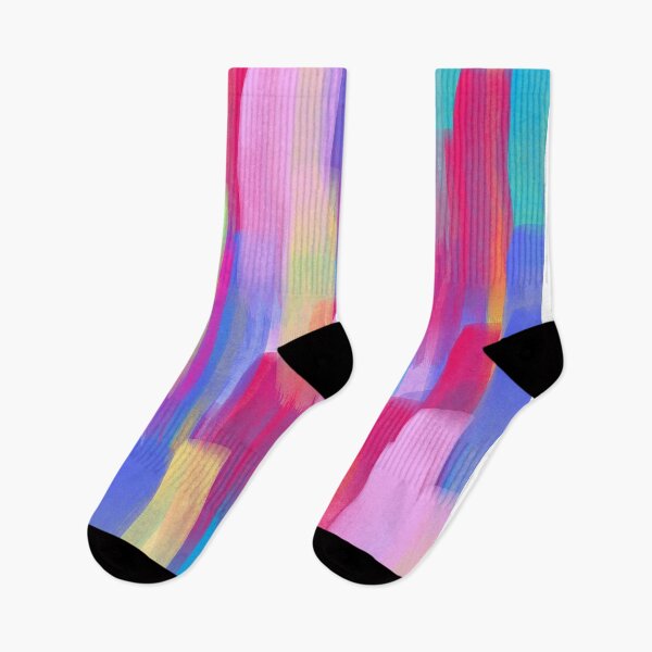 Item preview, Vertical Watercolor Abstract Vivid Colorful Pop designed and sold by Bebichic.