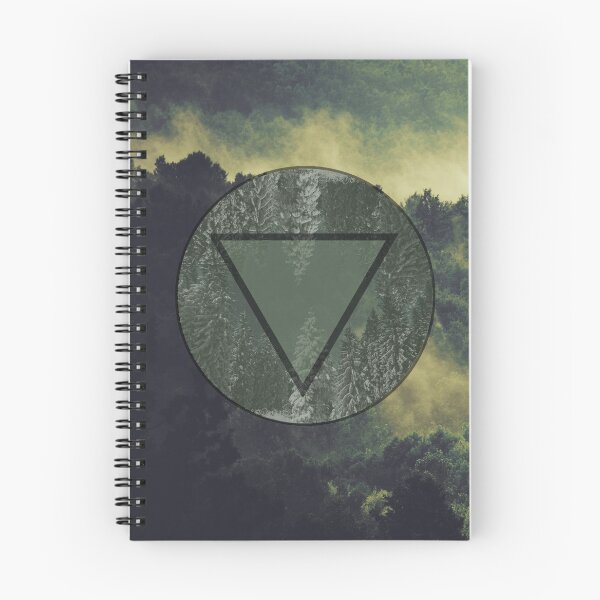 Item preview, Dark Forest Green fog Landscape designed and sold by Bebichic.