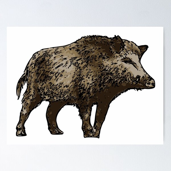 Item preview, wild boar designed and sold by Judas1234.