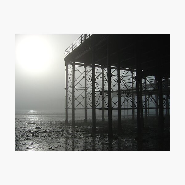 Item preview, Pier and fog designed and sold by Dom-Aves.