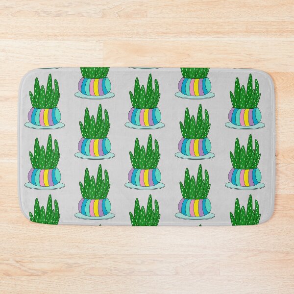 Item preview, Cute Cactus Design #109: Aloe Vera Succulent In A Cute Candy Colored Pot designed and sold by DreamCactus.
