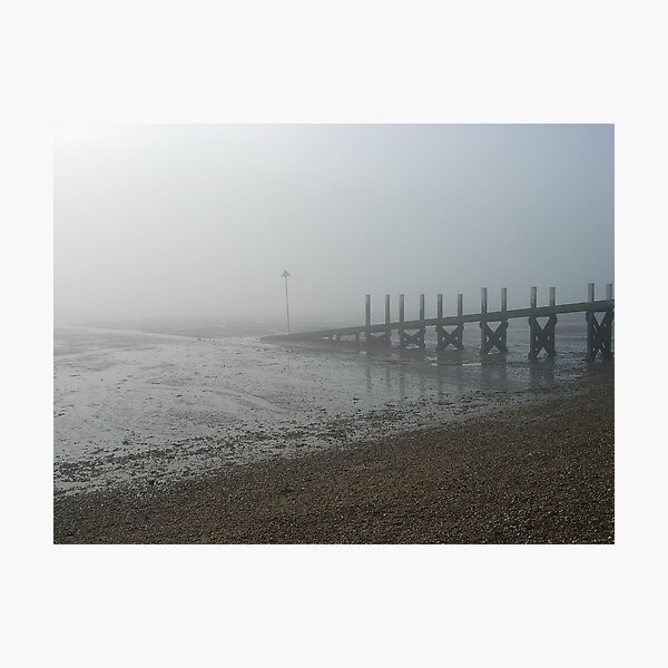 Item preview, Pier and fog designed and sold by Dom-Aves.