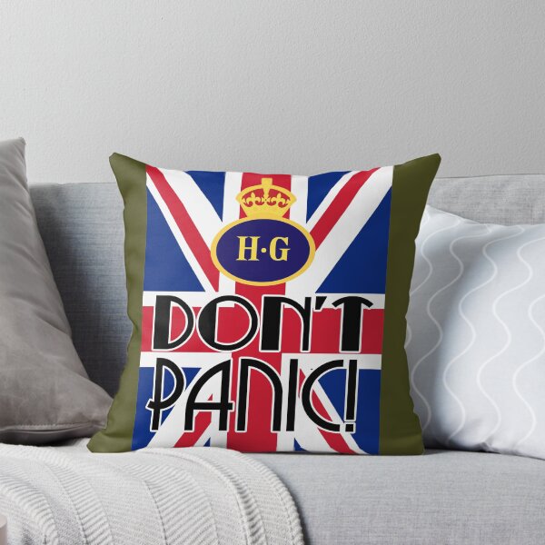 Item preview, Don't Panic - Home Guard designed and sold by SquareDog.